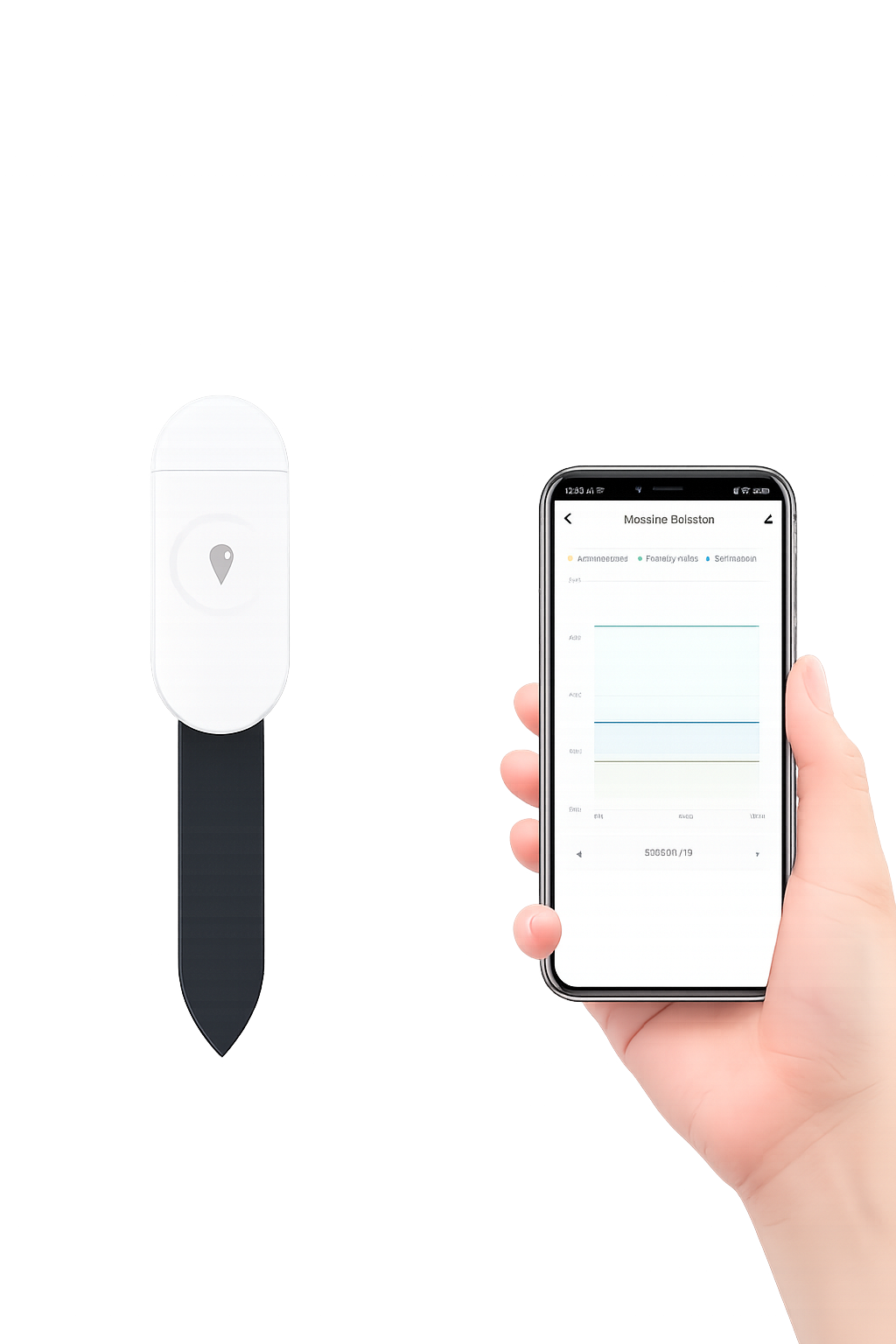 Bodemvochtsensor – Temperatuur & Vochtigheid Meter met Realtime App Monitoring voor Tuin & Kamerplanten