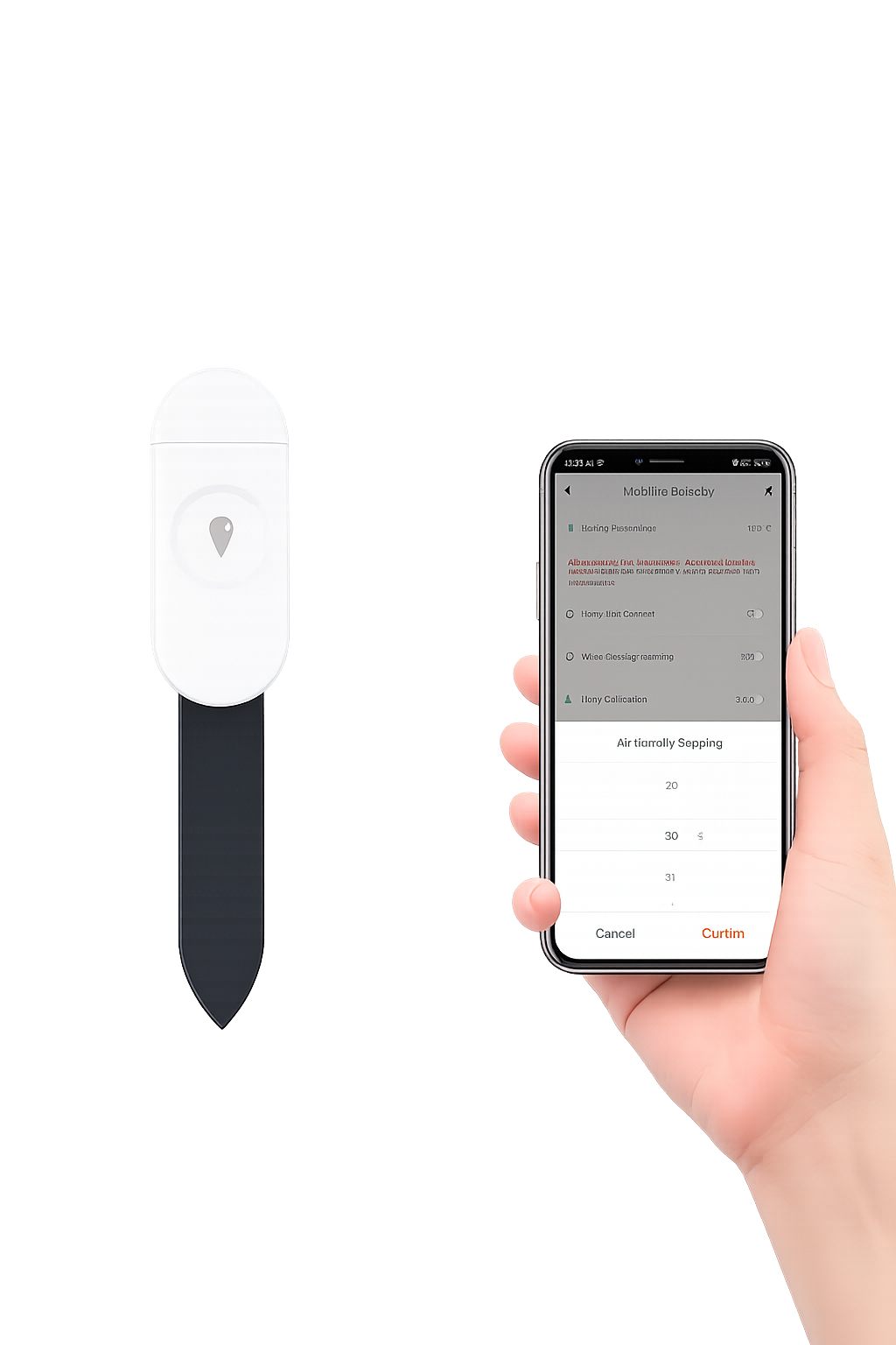 Bodemvochtsensor – Temperatuur & Vochtigheid Meter met Realtime App Monitoring voor Tuin & Kamerplanten